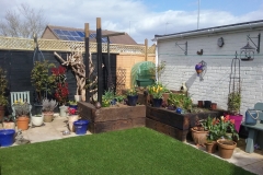 Juliette has been busy in her garden